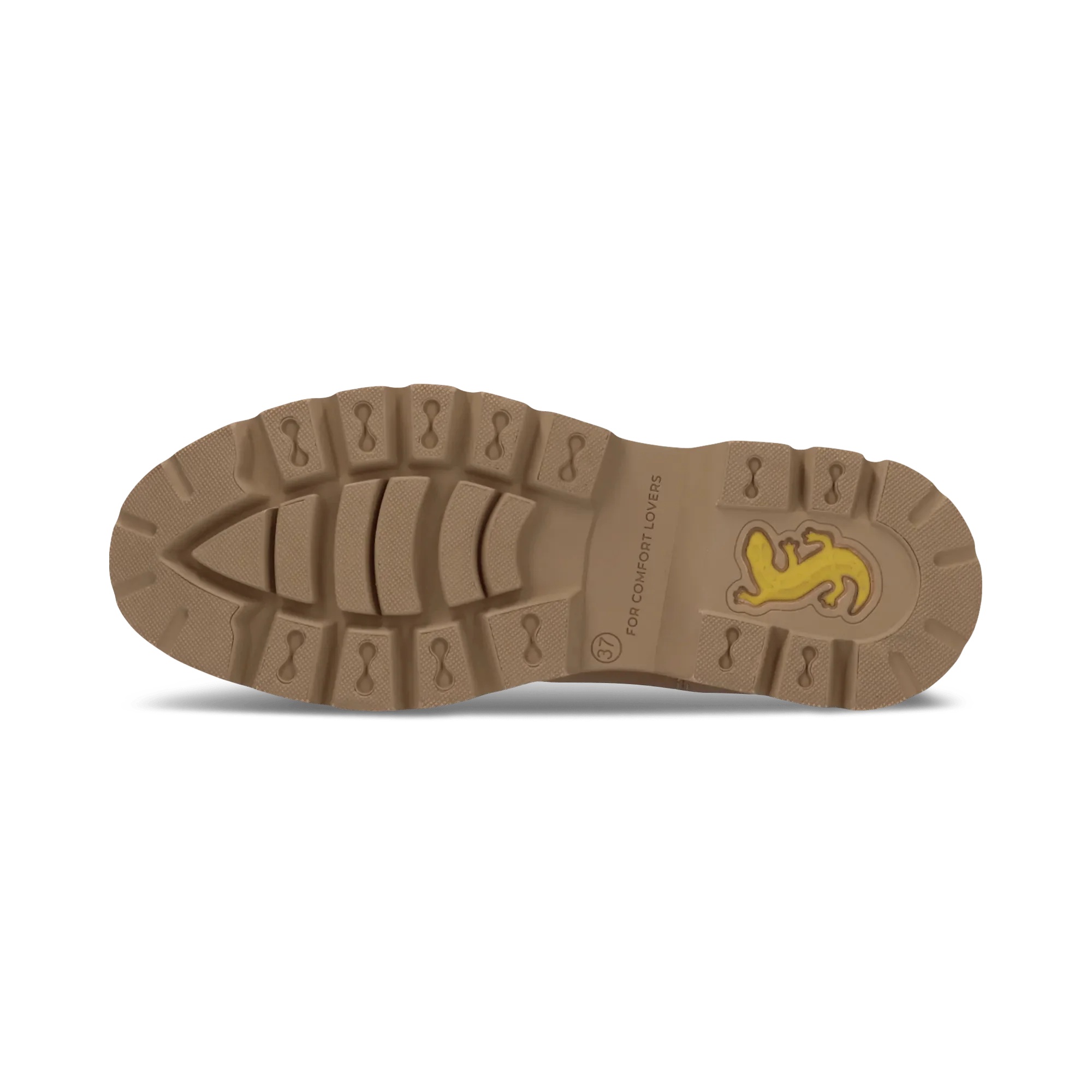Leder Chelsea-Stiefelette Beige - Image 5