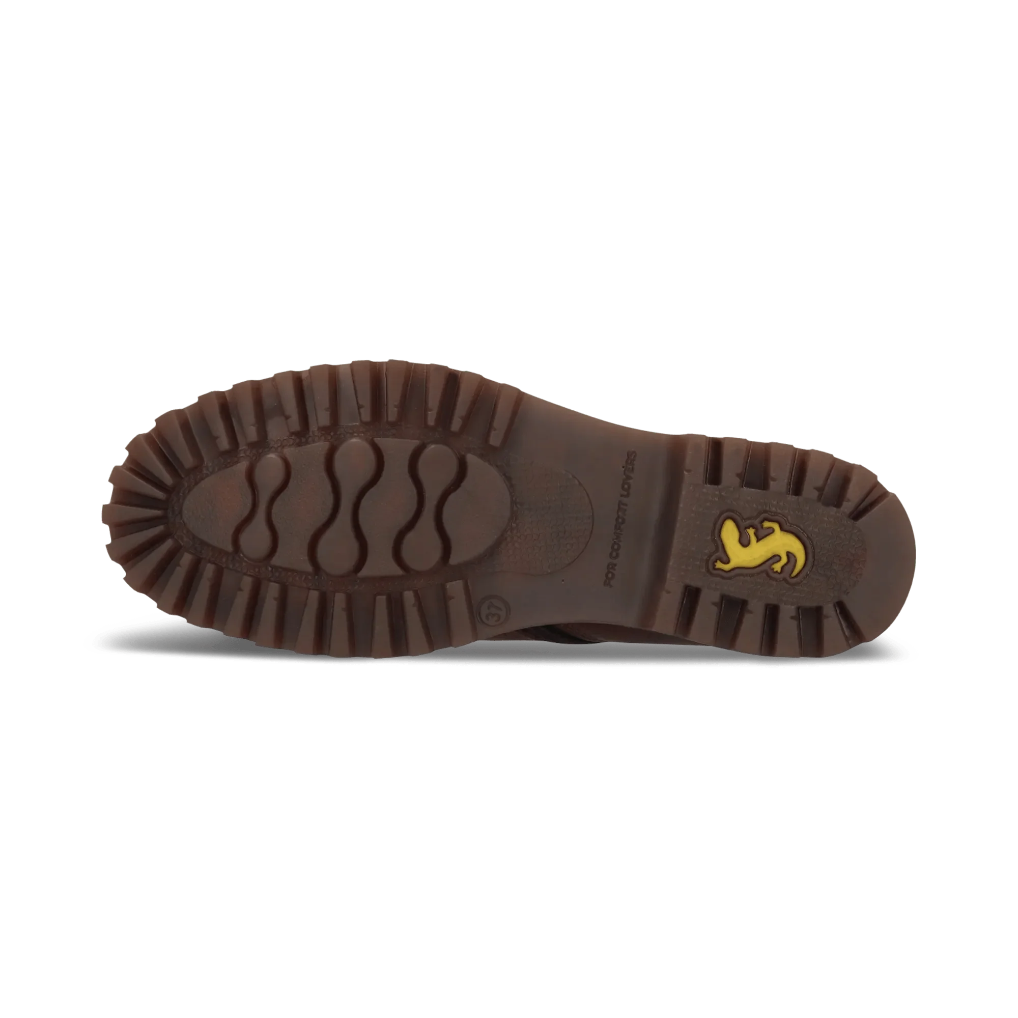 Leder Chelsea-Stiefelette Dunkelbraun - Image 5