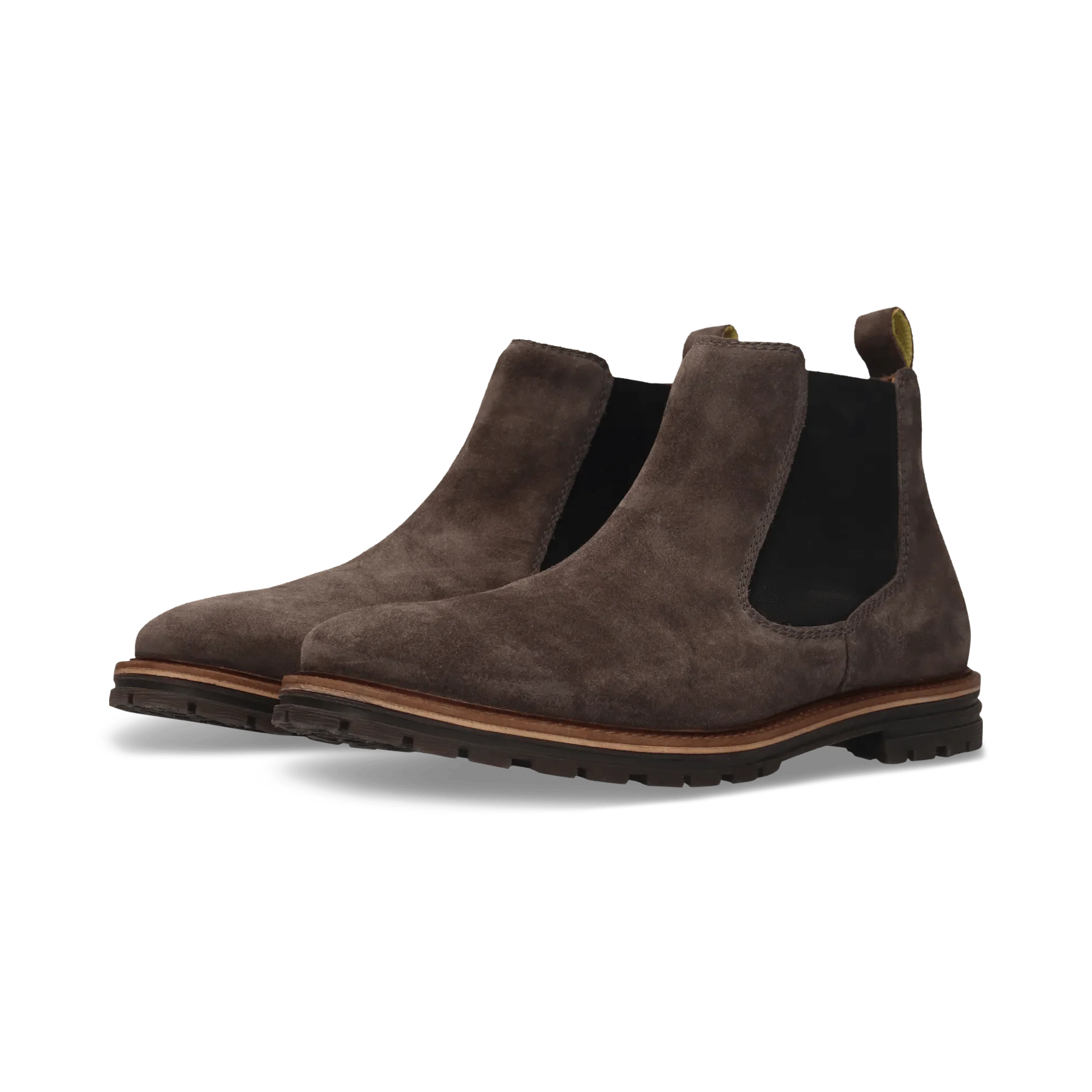 Leder Chelsea-Stiefelette Dunkelgrau - Image 2