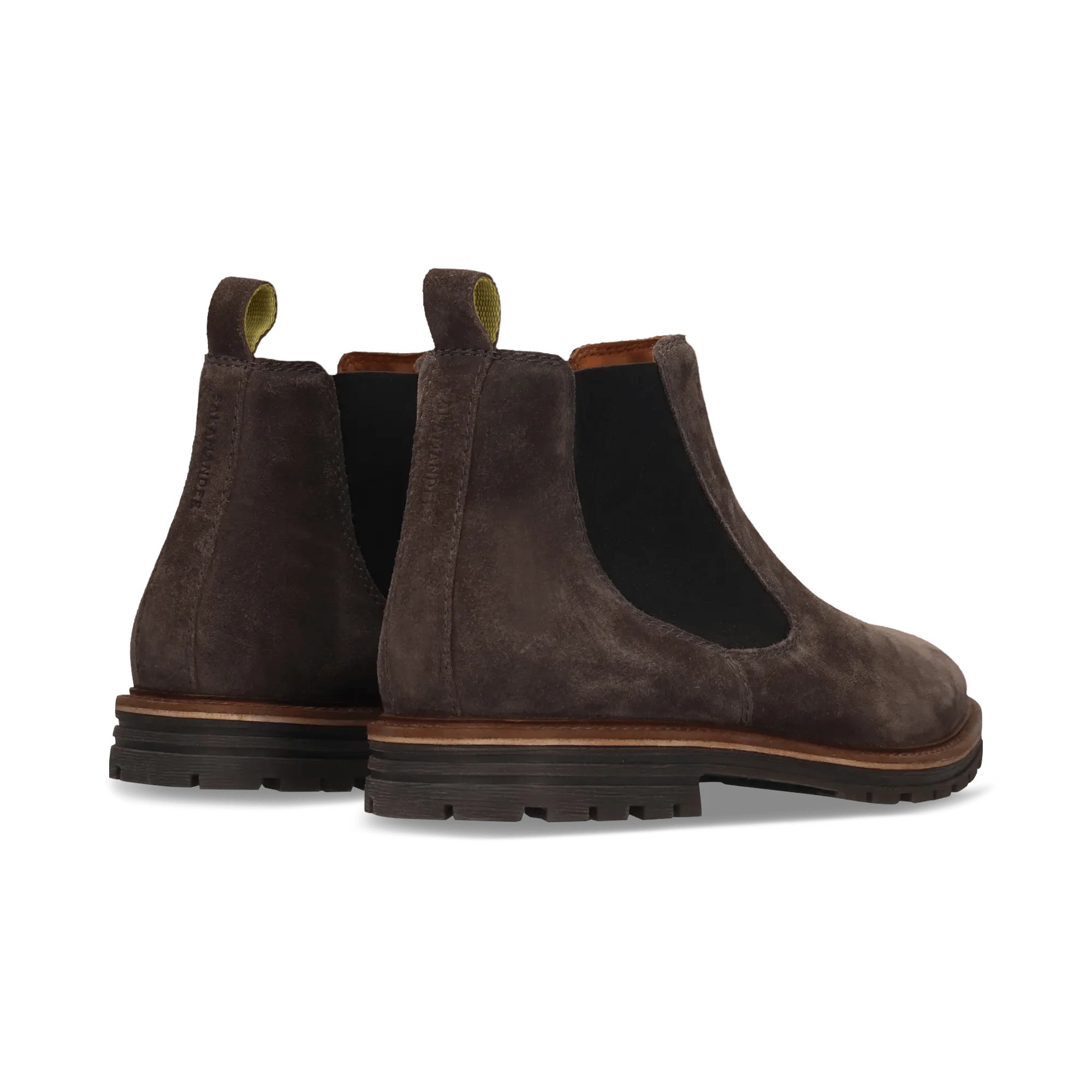 Leder Chelsea-Stiefelette Dunkelgrau - Image 4