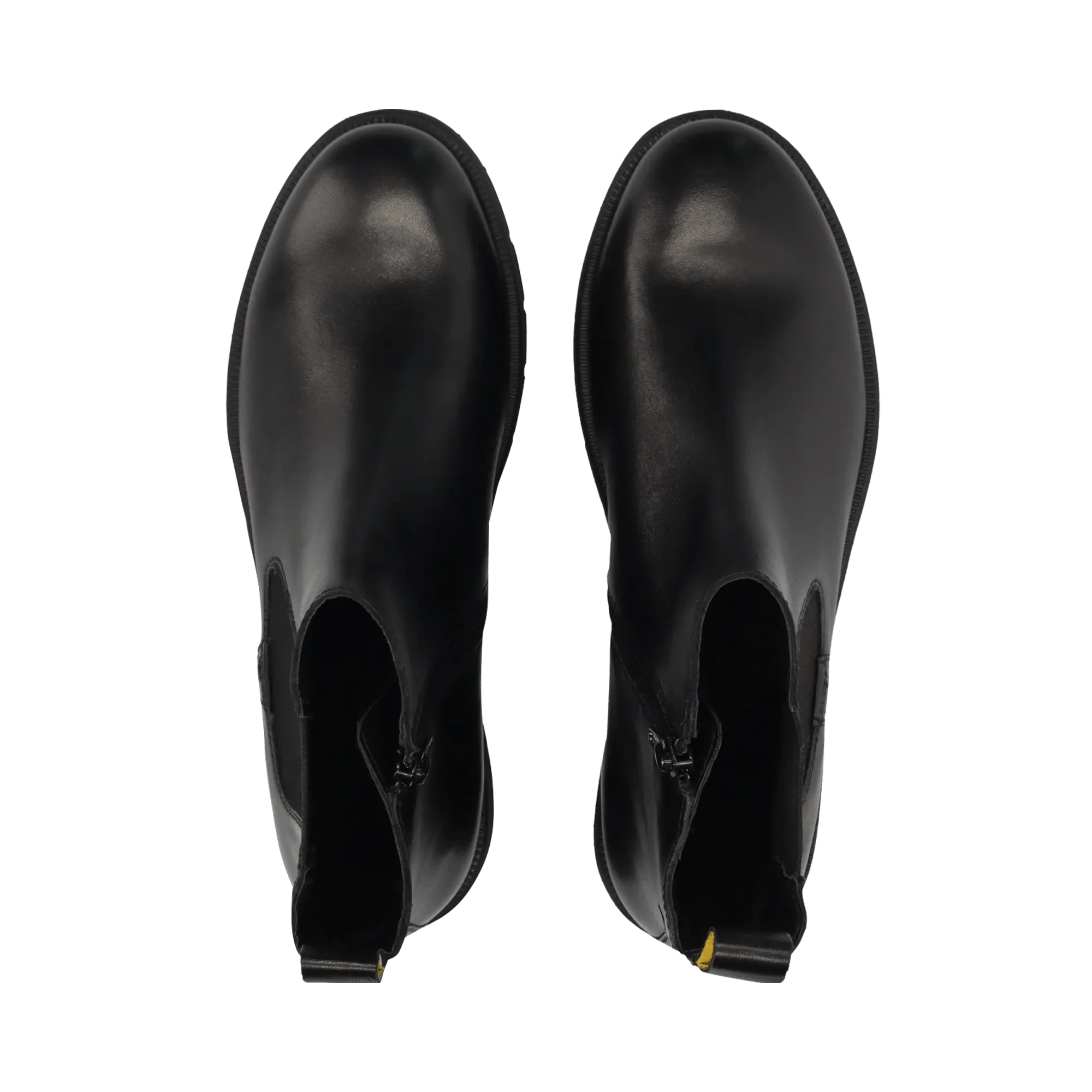 Leder Chelsea-Stiefelette Schwarz - Image 6