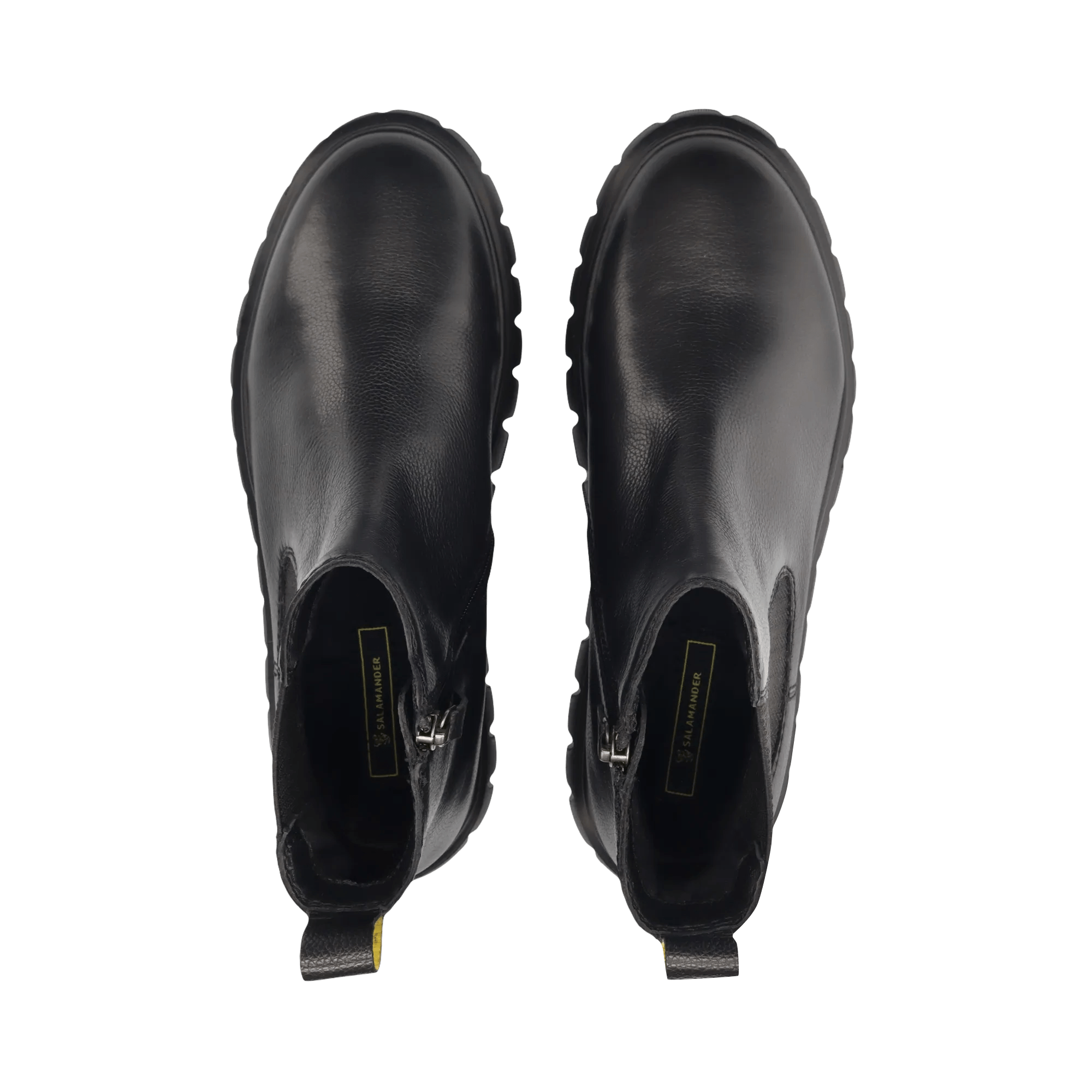 Leder Chelsea-Stiefelette Schwarz - Image 6