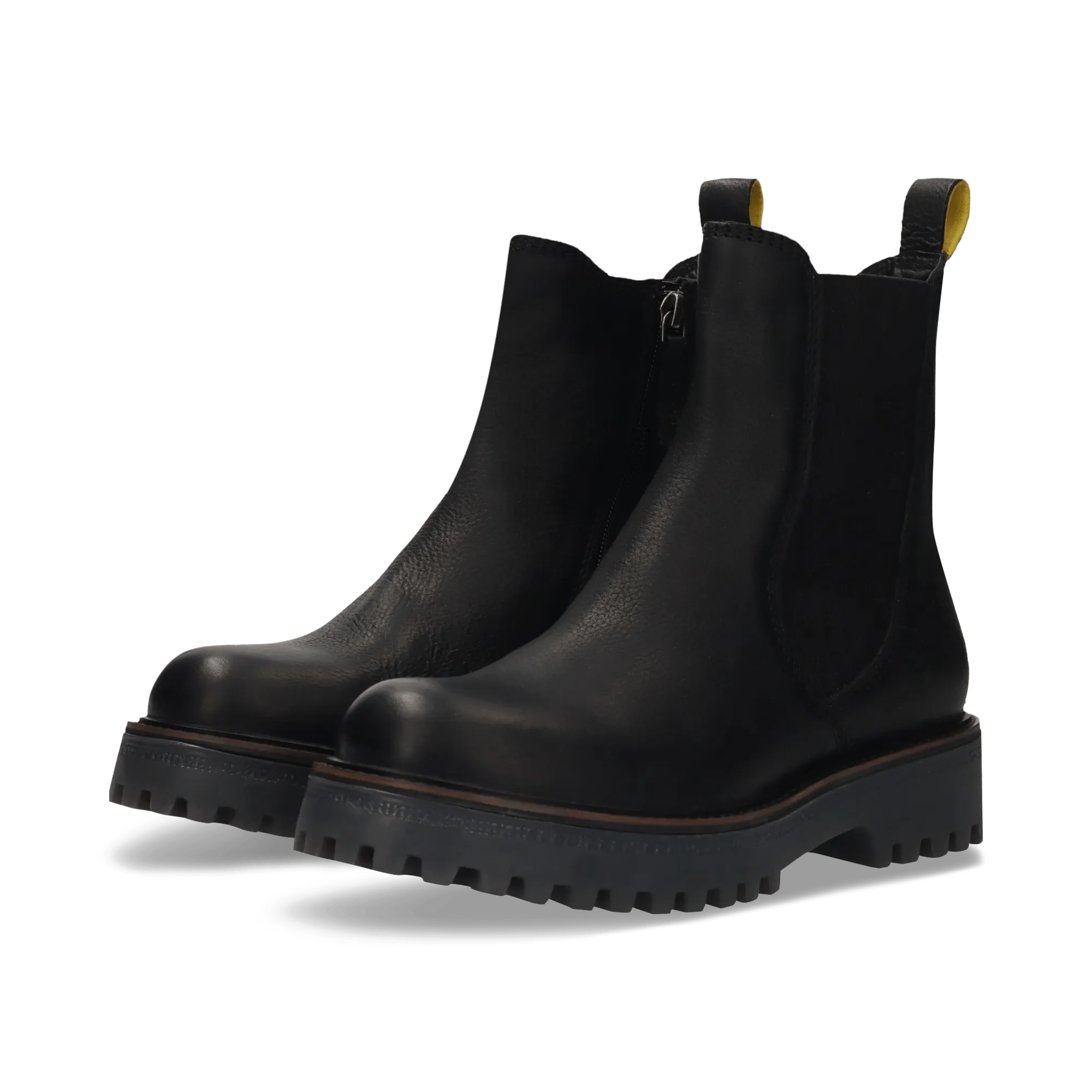 Leder Chelsea-Stiefelette Schwarz - Image 2