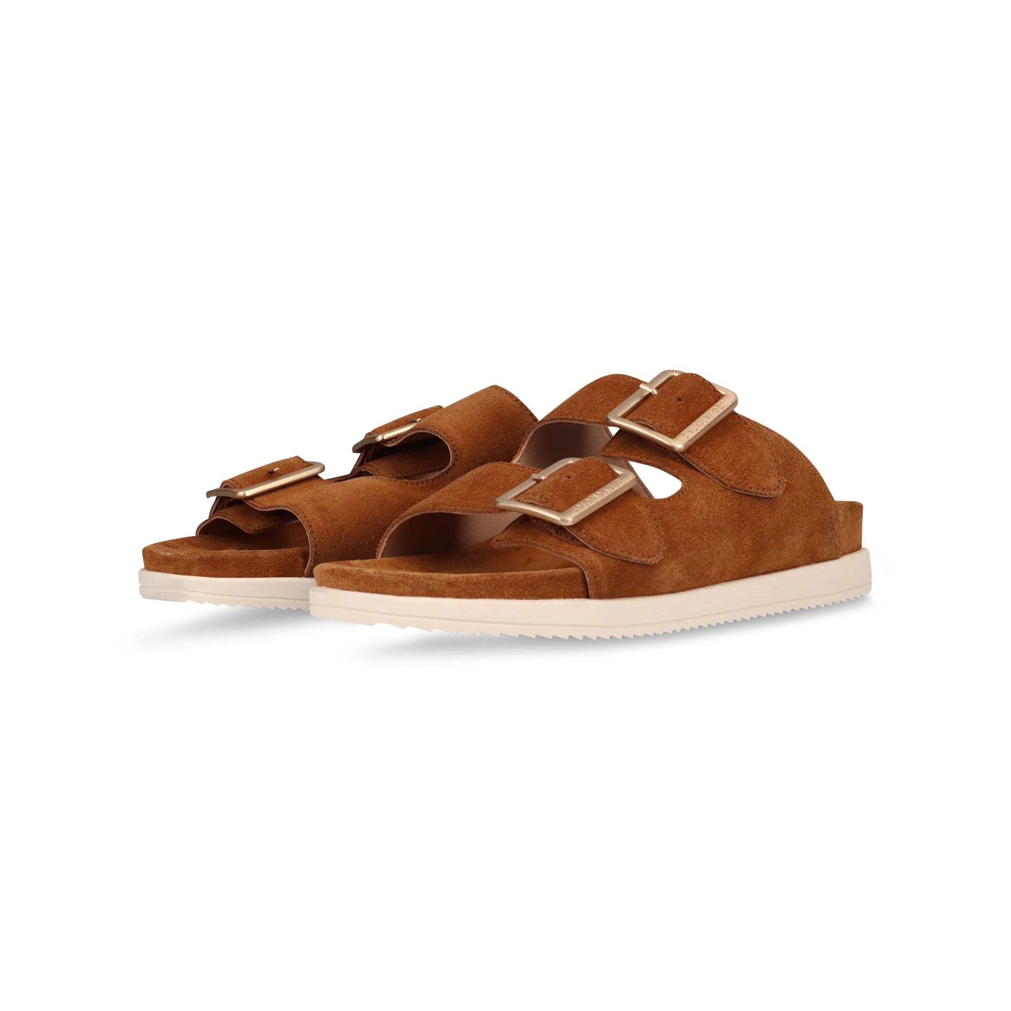 Leder Pantoletten Cognac - Image 2