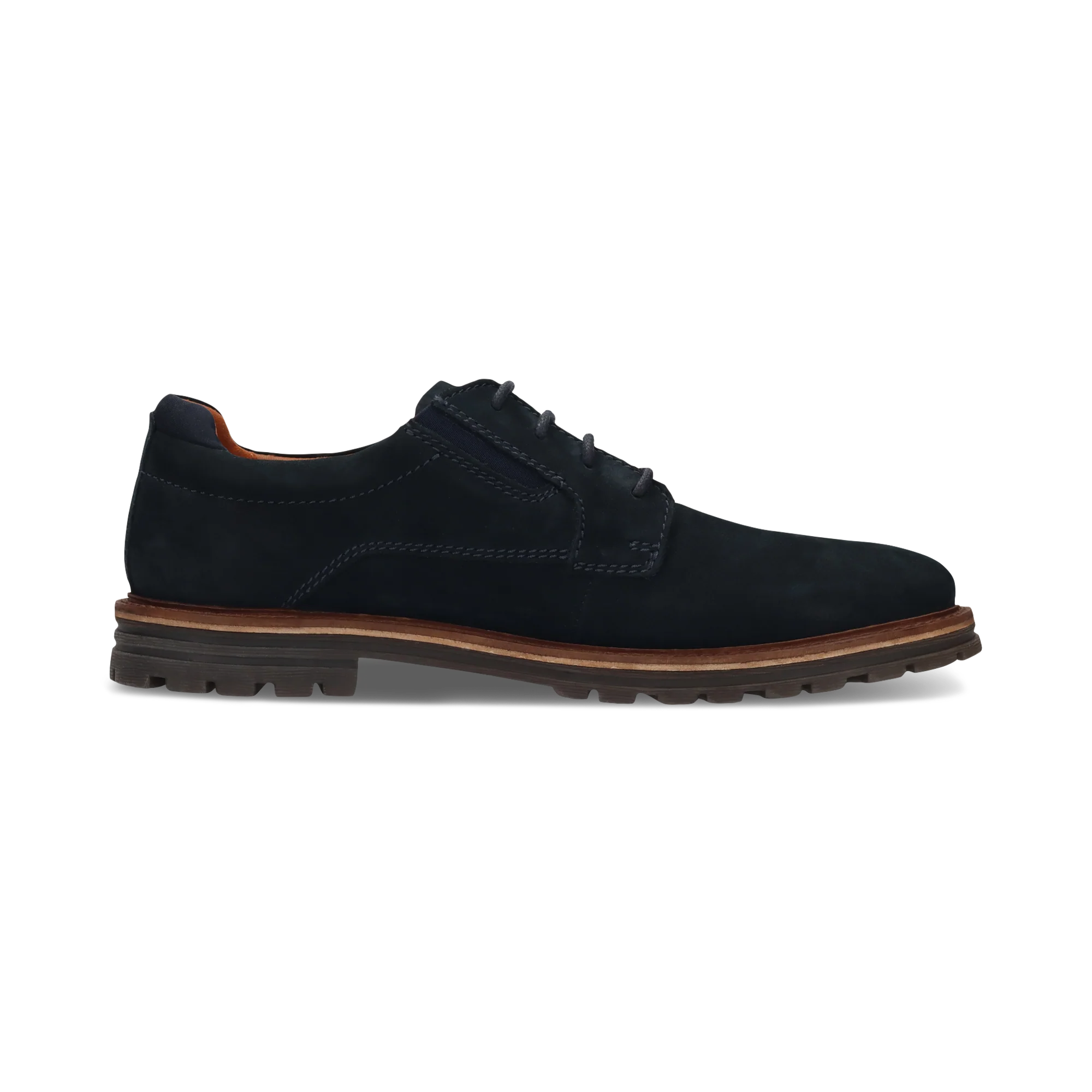 Leder Schnürschuh Dunkelblau - Image 3