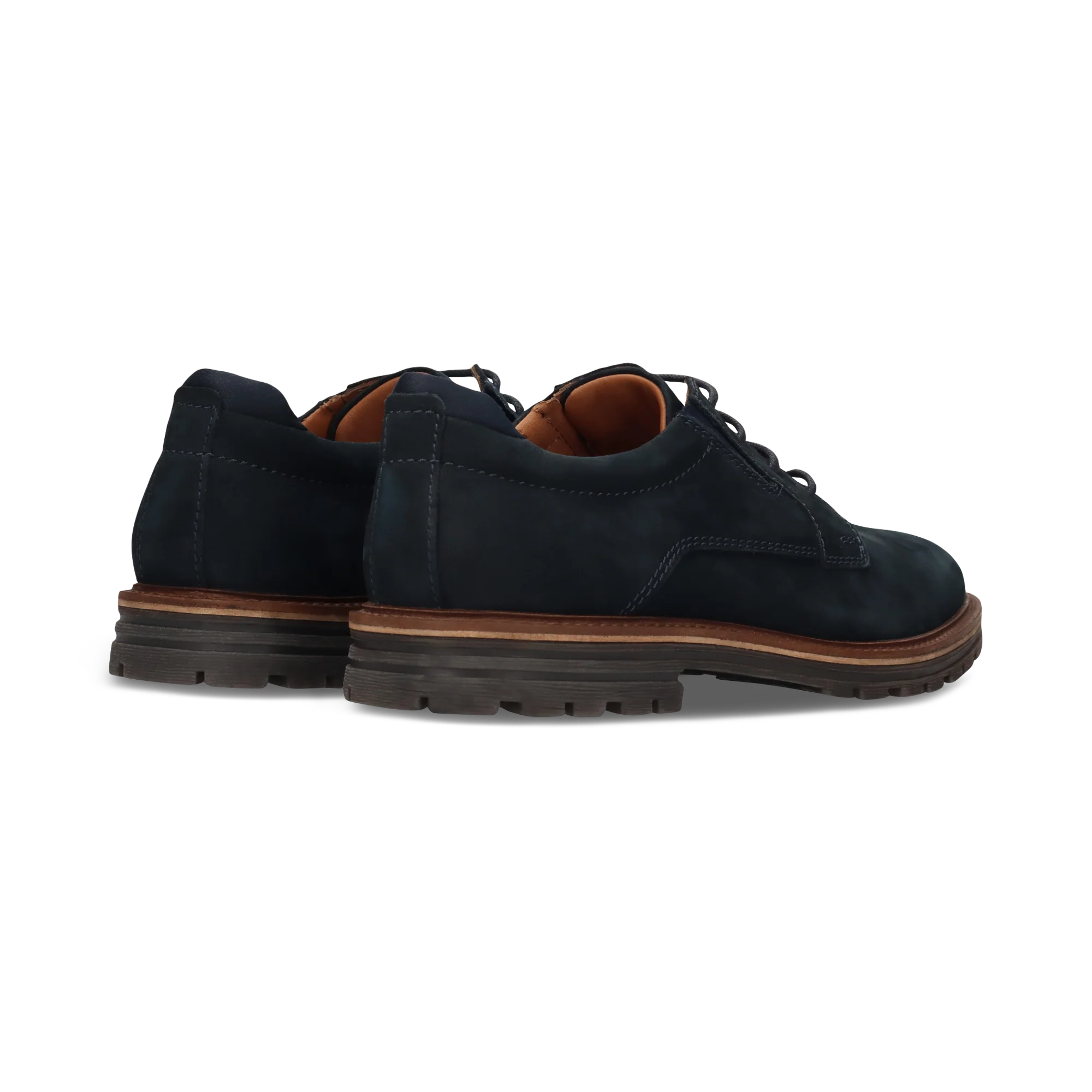 Leder Schnürschuh Dunkelblau - Image 4