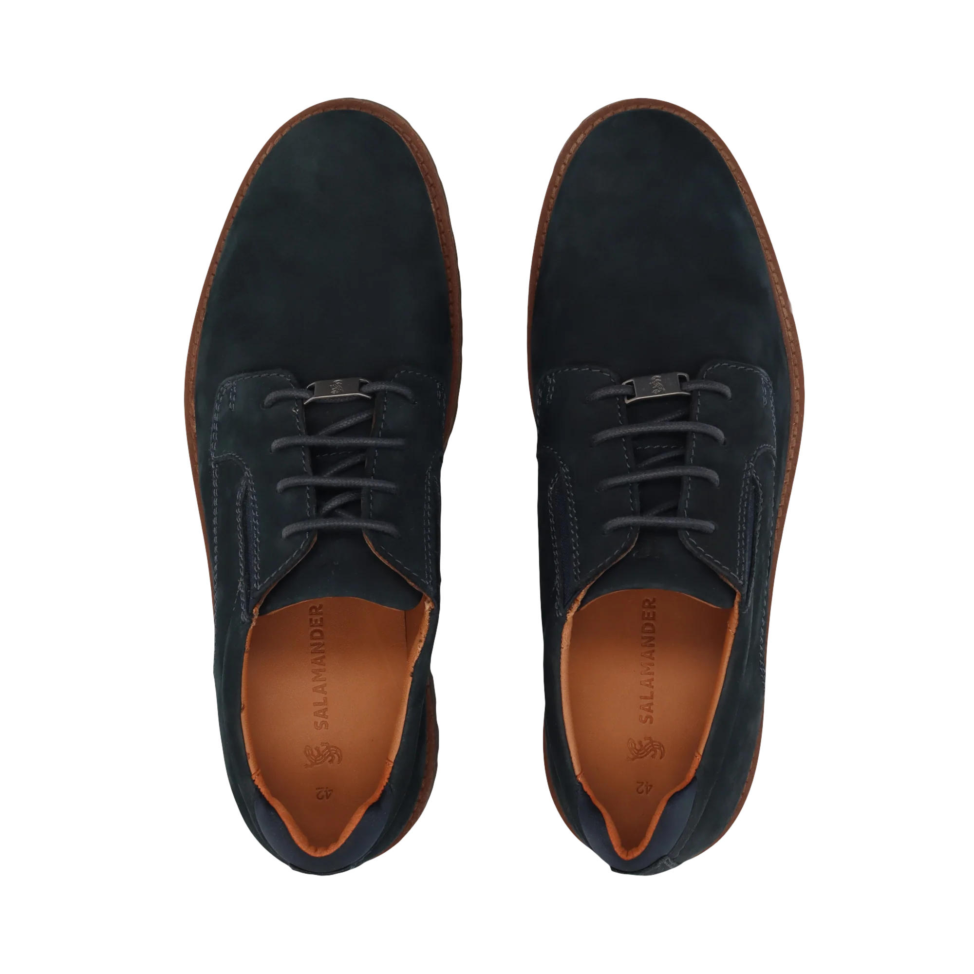 Leder Schnürschuh Dunkelblau - Image 6