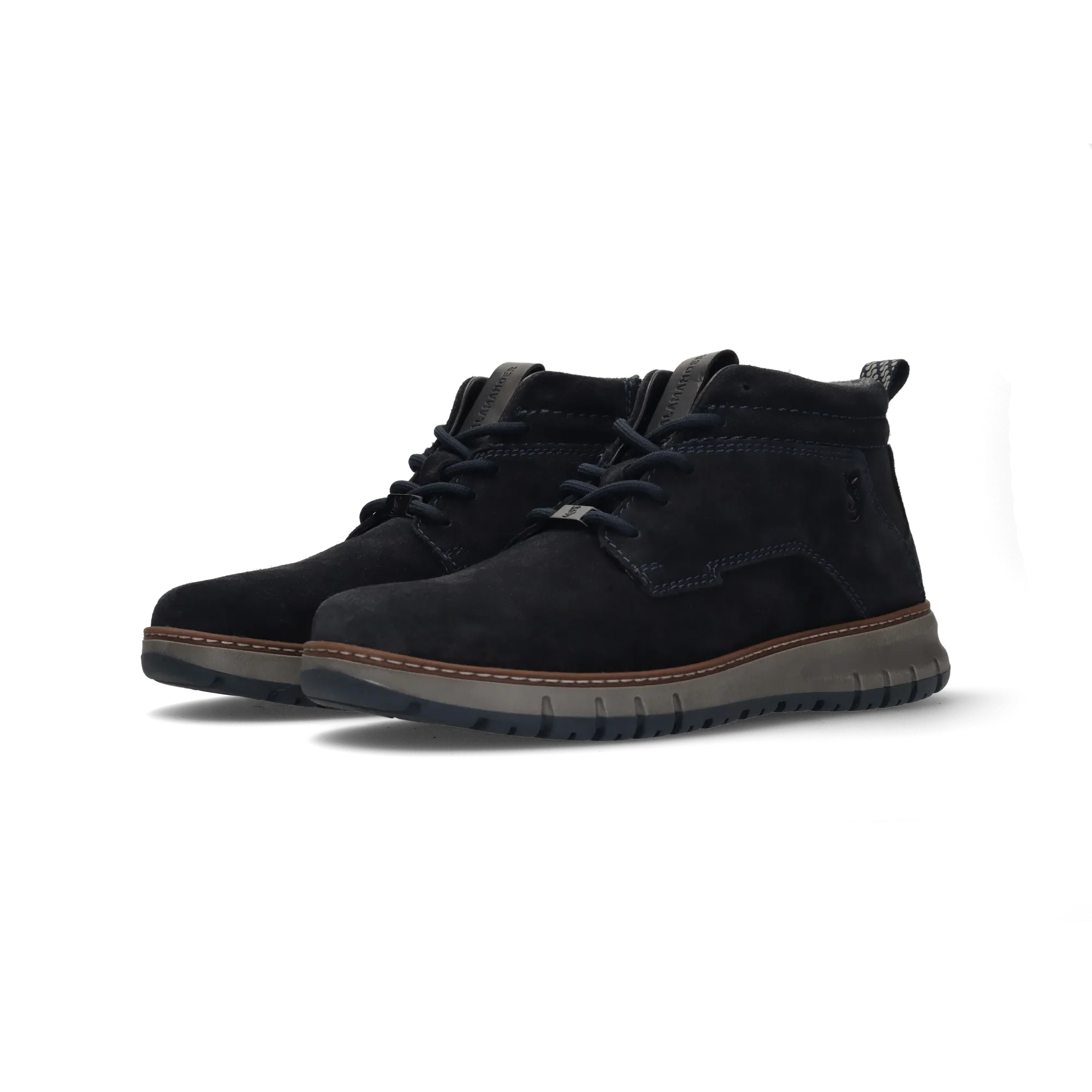 Leder Schnürschuh Dunkelblau - Image 2