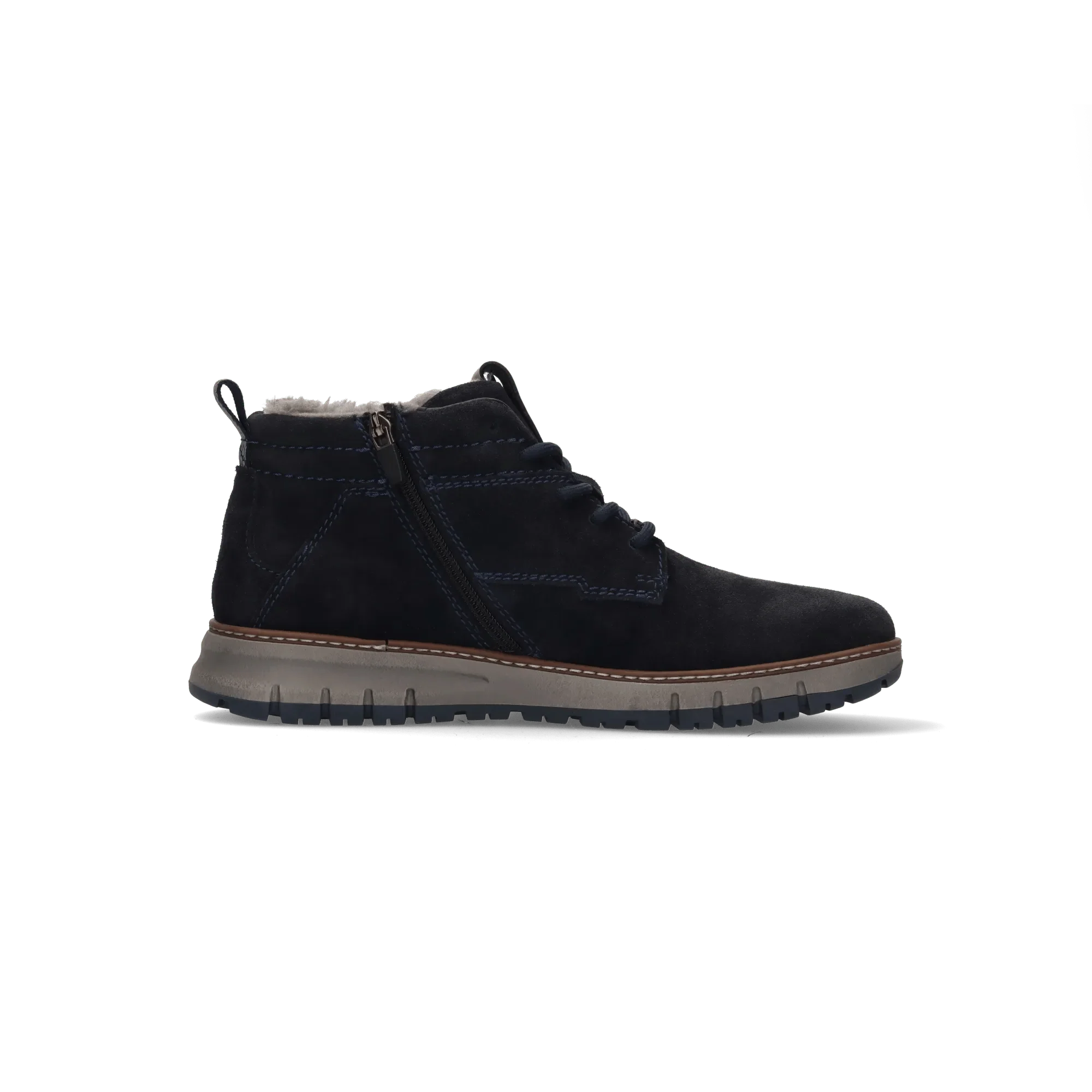 Leder Schnürschuh Dunkelblau - Image 3