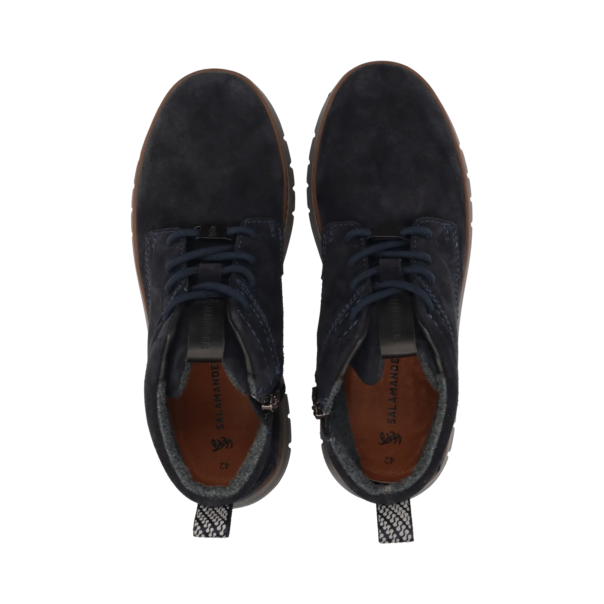 Leder Schnürschuh Dunkelblau - Image 6