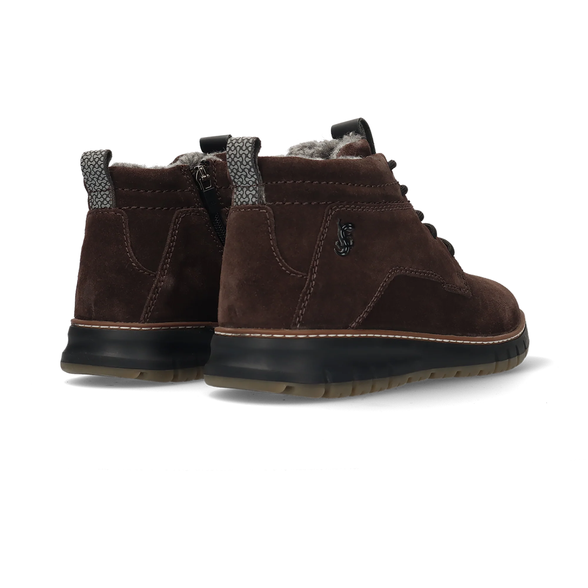 Leder Schnürschuh Dunkelgrau - Image 4