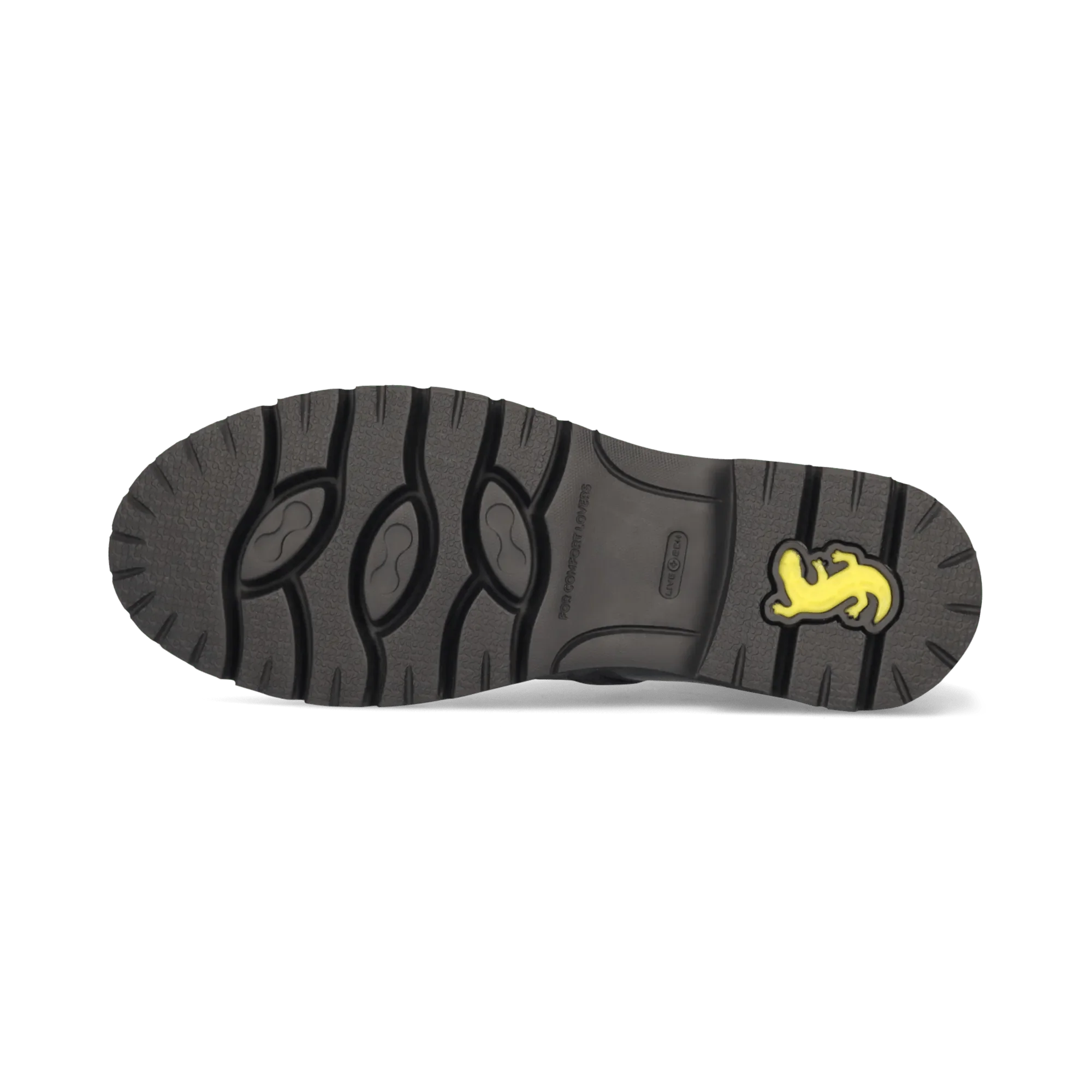 Leder Schnürstiefelette Dunkelblau - Image 5