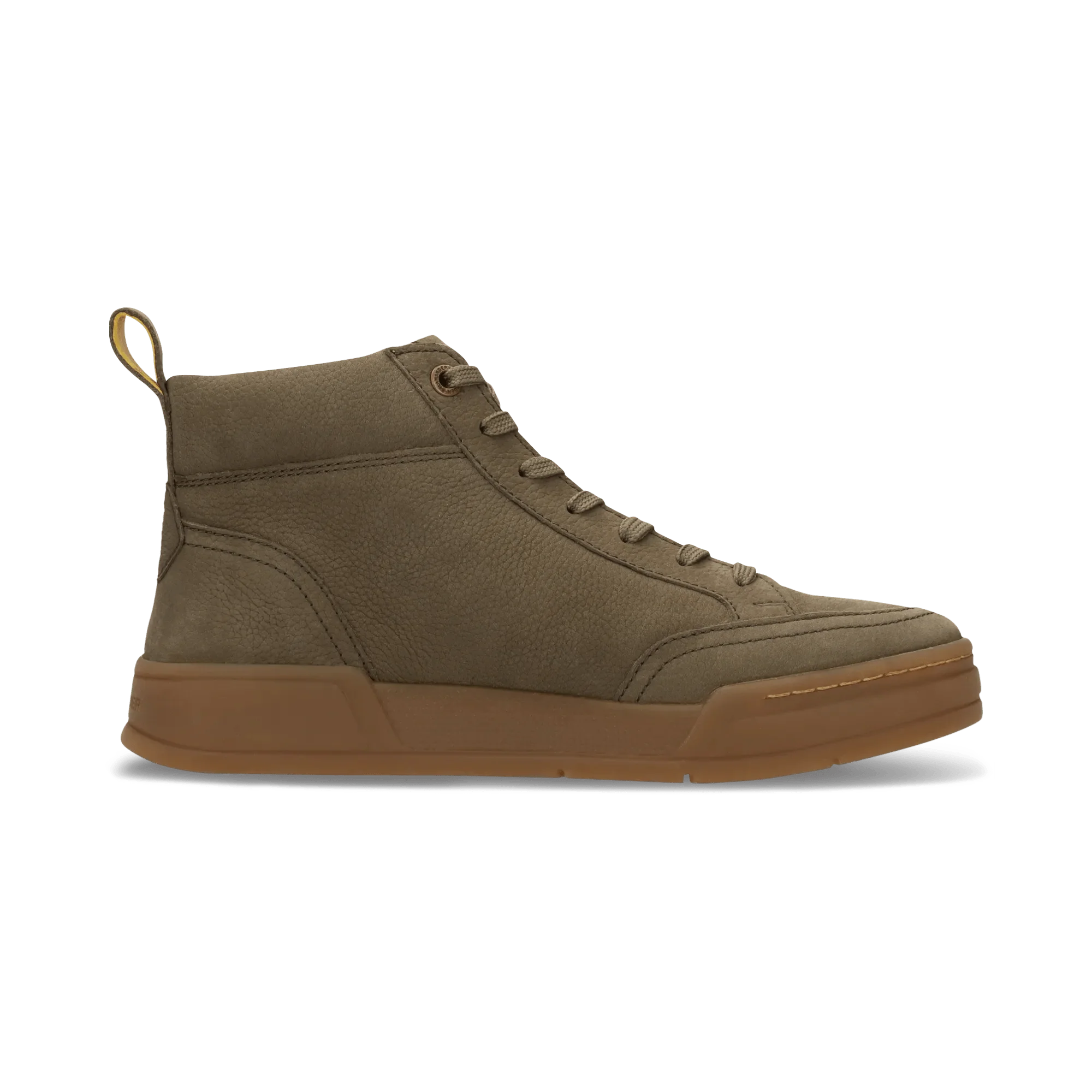Leder Schnürstiefelette Dunkelgrün - Image 3