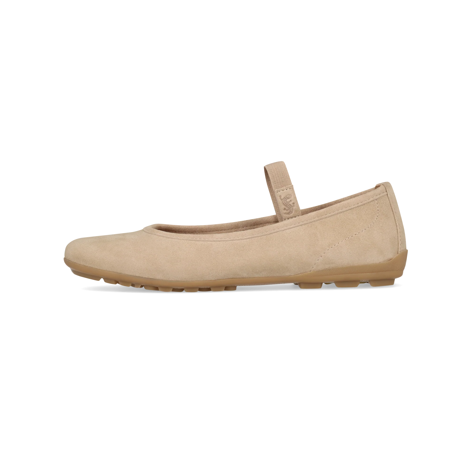 Leder Slip On Beige