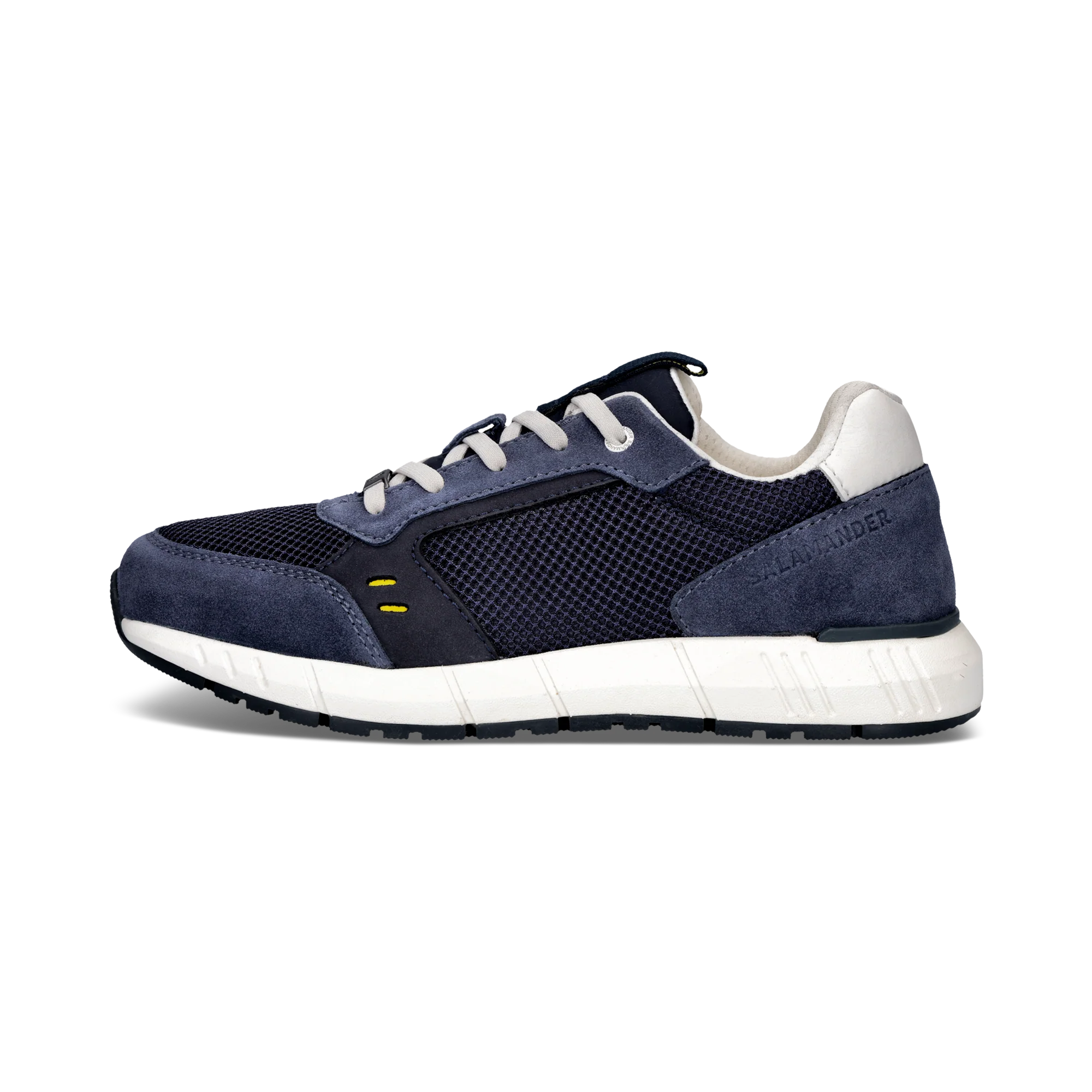 Leder Sneaker Blau