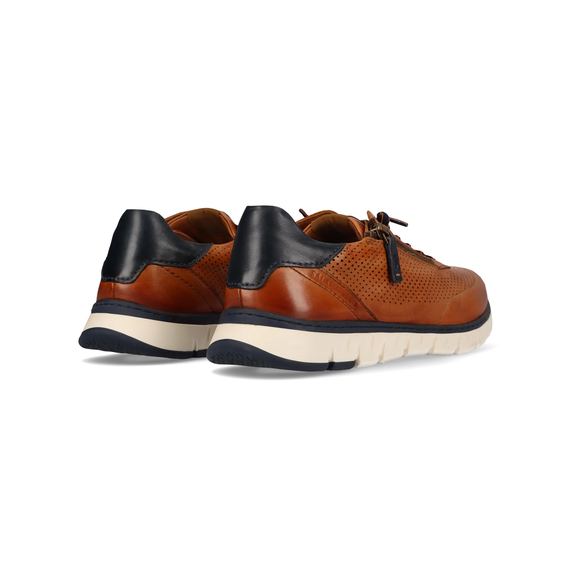 Leder Sneaker Cognac - Image 4