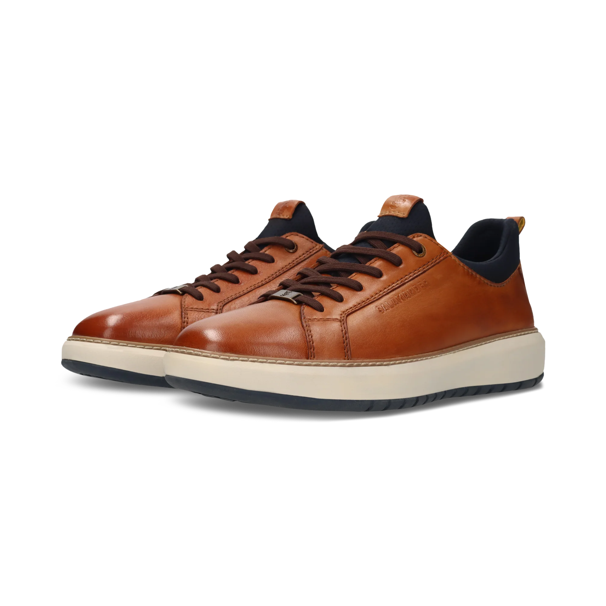 Leder Sneaker Cognac - Image 2