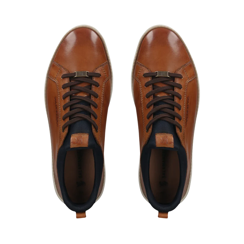 Leder Sneaker Cognac - Image 6