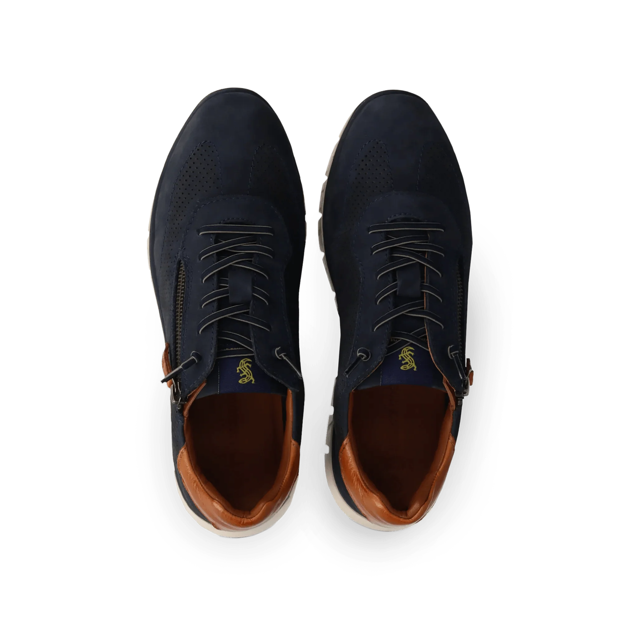 Leder Sneaker Blau - Image 6