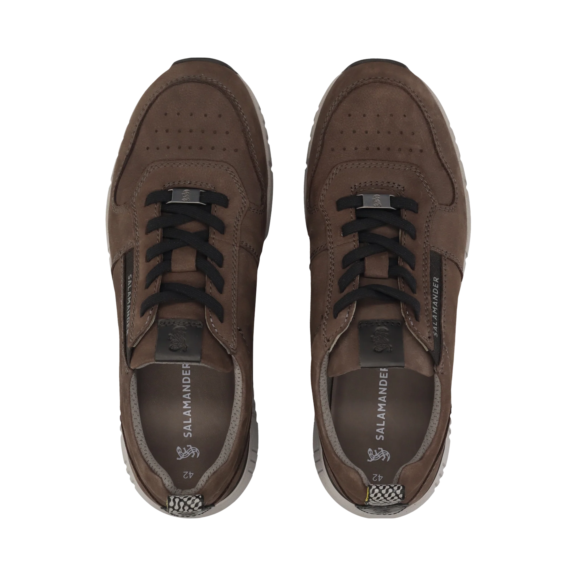 Leder Sneaker Dunkelgrau - Image 6