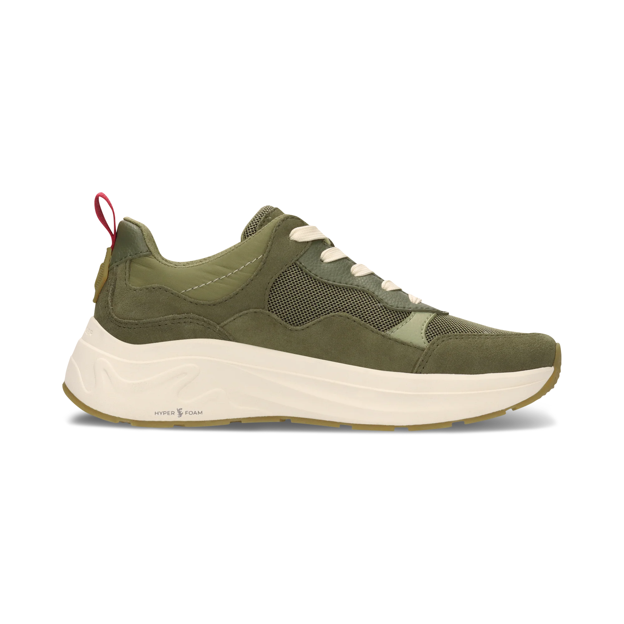 Leder Sneaker Dunkelgrün/Grün - Image 3