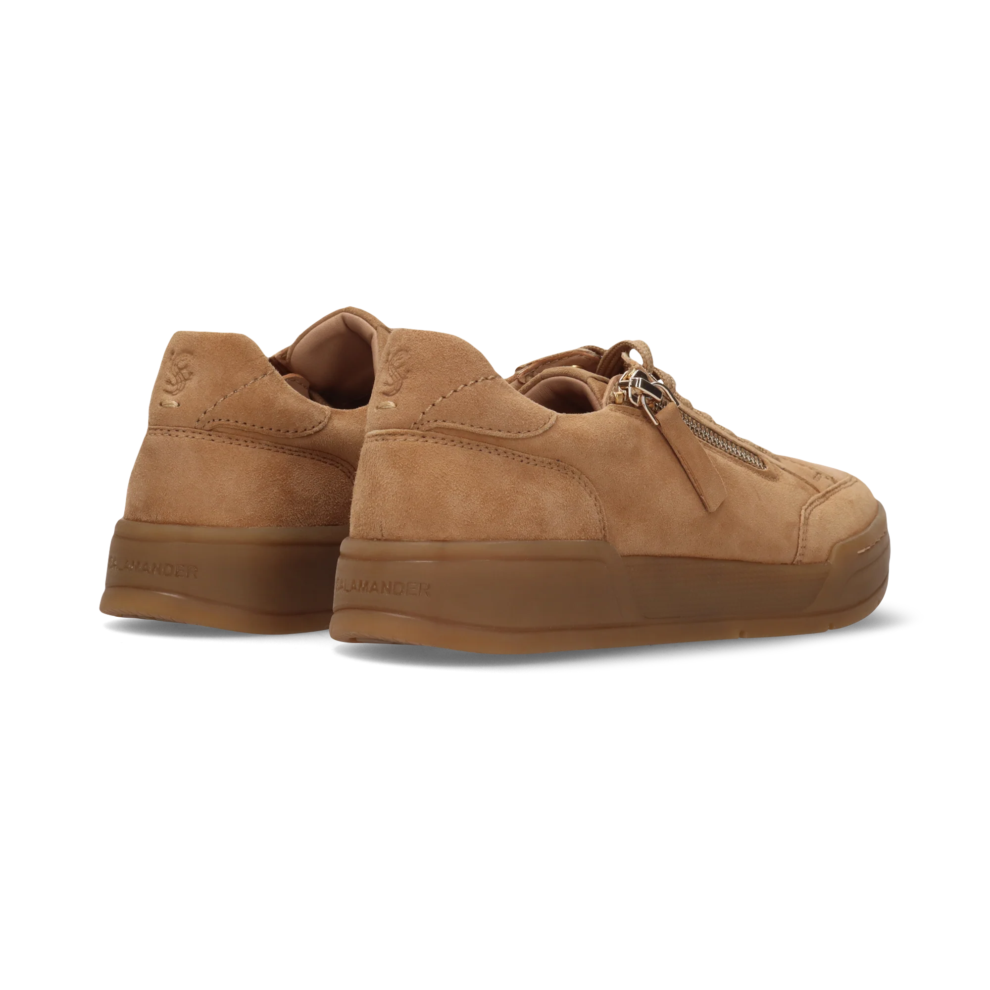 Leder Sneaker Sand - Image 4