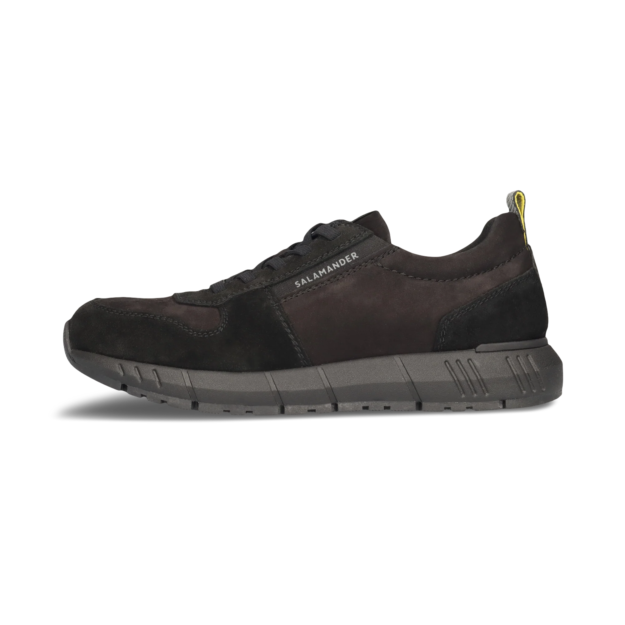 Leder Sneaker Schwarz