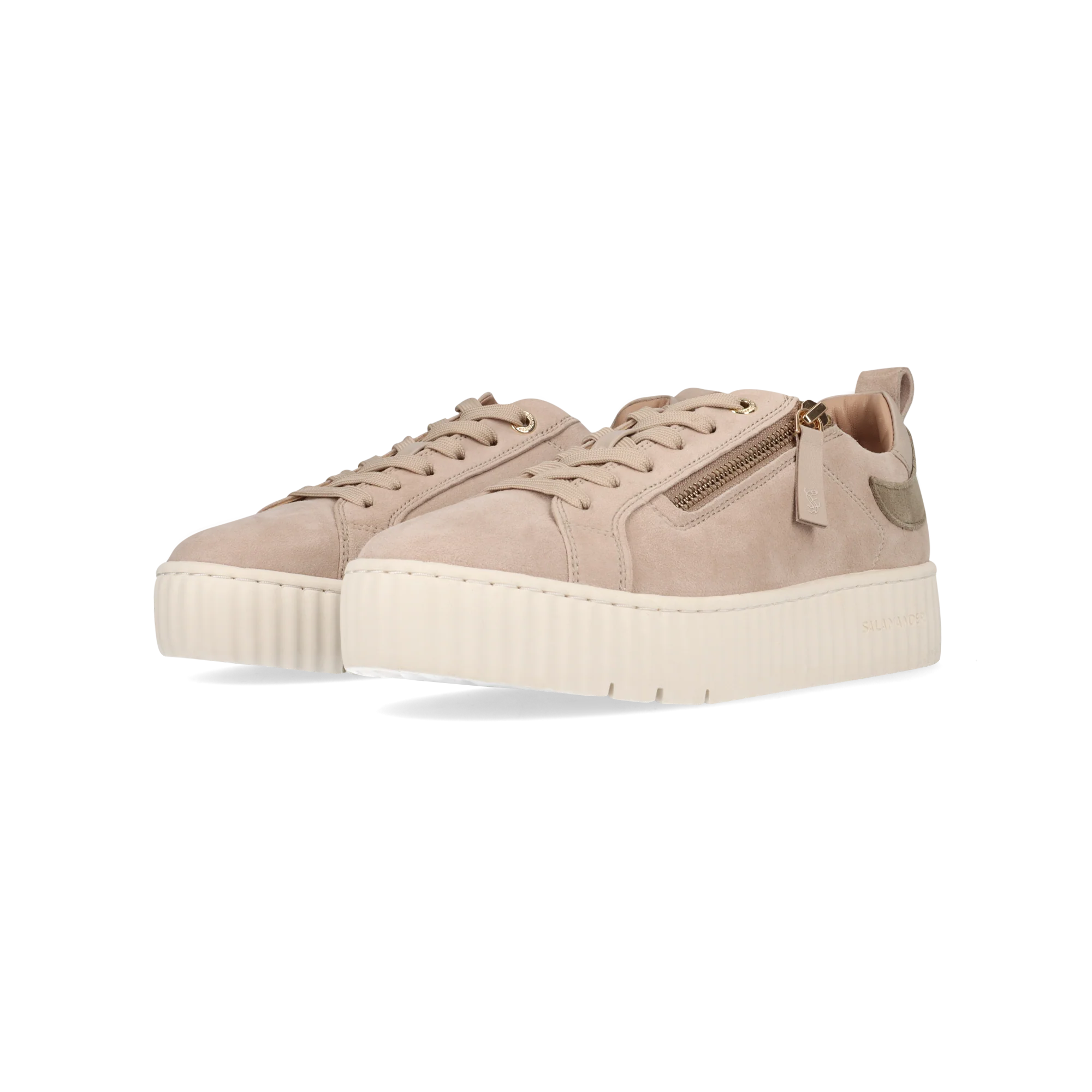 Leder Sneaker Beige - Image 2