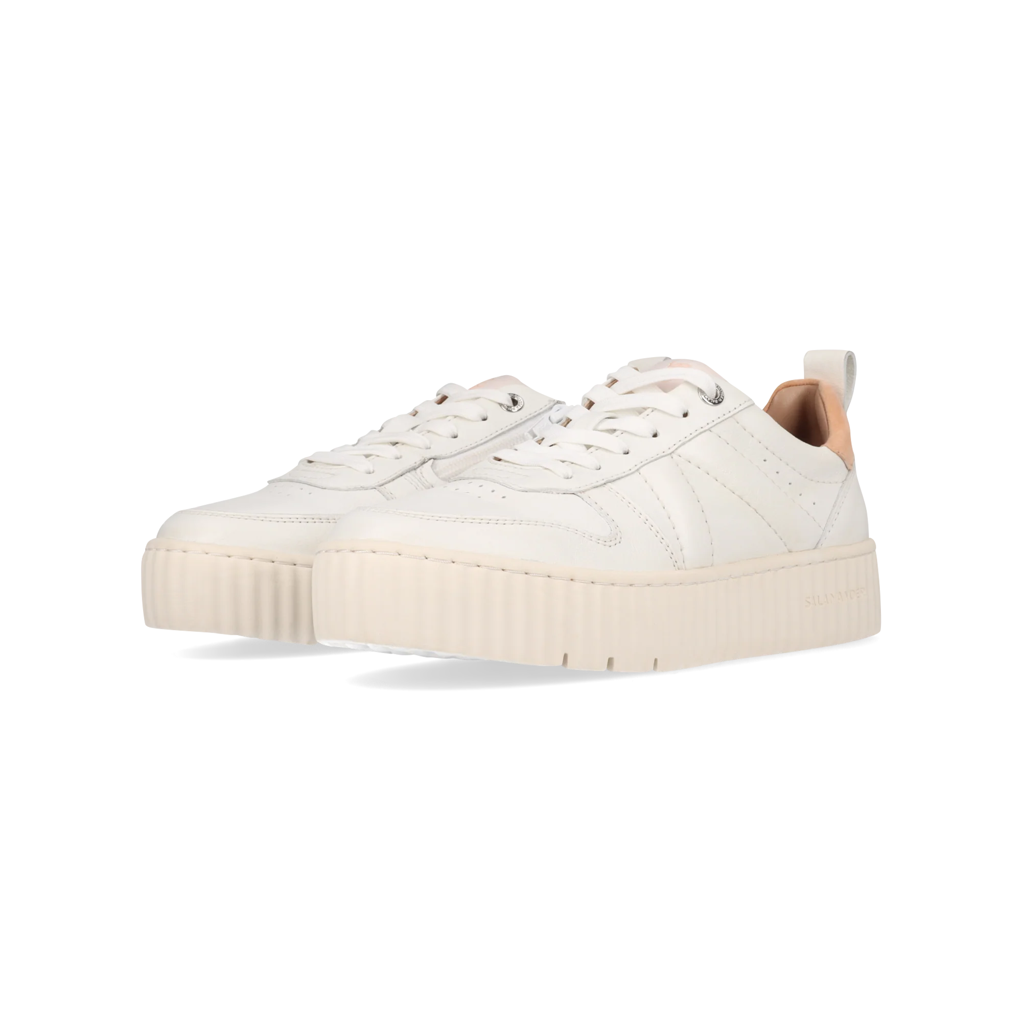 Leder Sneaker Weiß - Image 2