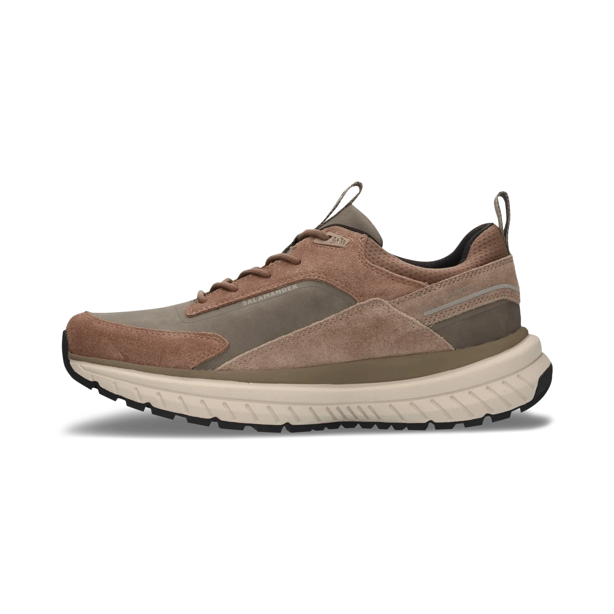 Sneaker Taupe/Grün